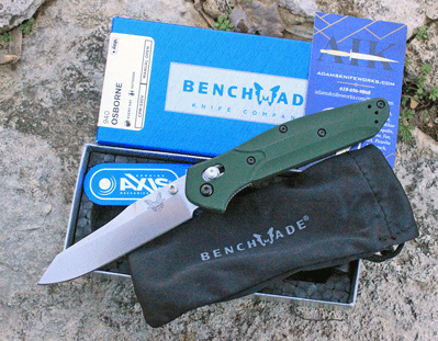 Benchmade Model 940 Osborne Designed Reverse Tanto Axis Folder