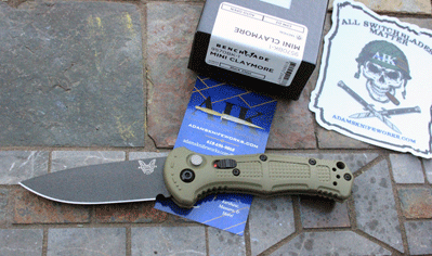 Benchmade MINI CLAYMORE OD Green 9570BK-1 Auto