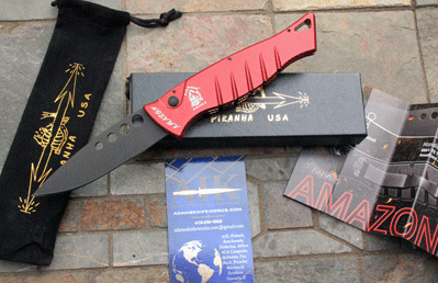 Piranha Red Tactical AMAZON Automatic