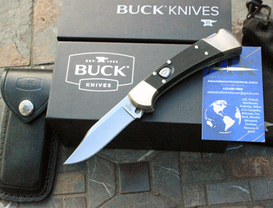 Buck 112 Ranger ELITE Factory AUTO w/ Nickel Silver & S30V