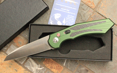 AI Auto Intolerance Side Opening Auto w/Green Aluminum & Safety