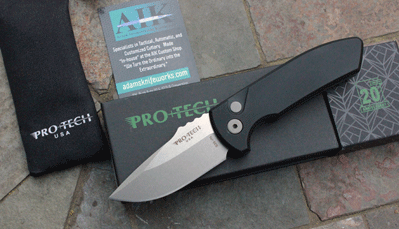 Protech SBR Short Blade Rockeye Auto w/ S35VN Model LG401