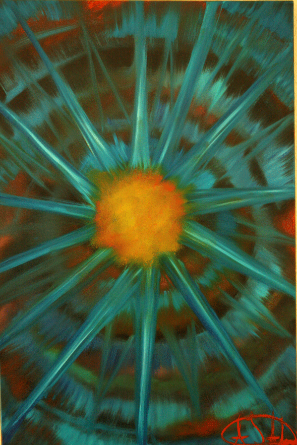 "Energized Soul" Original Oil Painting