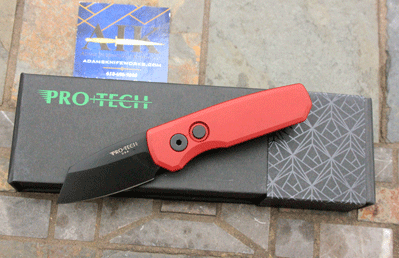 Protech RUNT 5 Red Tac Auto 5403 w/ Reverse Tanto MAGNACUT