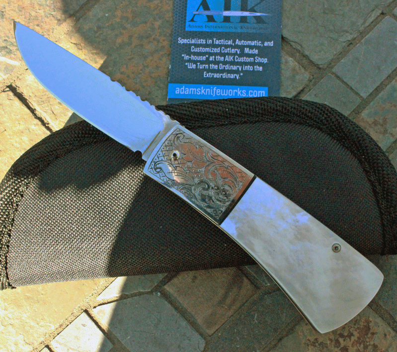 AA Sanders Handmade Scale Release w/ Select Mother of Pearl