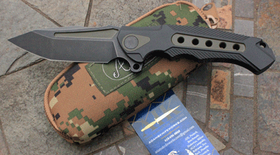 AdV Andre deVilliers / Rike Knife Ronin 2018 Titanium Frame Lock