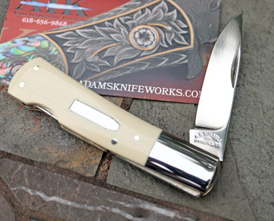 A.G. Russell Seki Japan Bullet Lockback w/Ivory Micarta