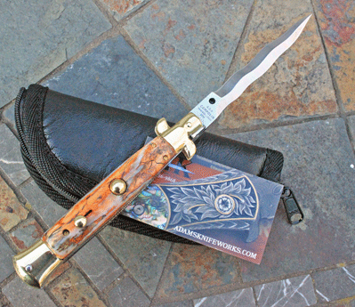 Custom 10" Italian AIK/Pascotto PICKLOCK KRIS w/ Molar & More