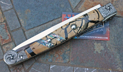 ULTIMATE Hand Engraved & File Worked Jumbo Sicilian w/Crosscut