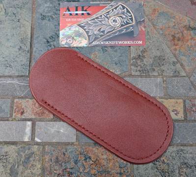 AIK's Handmade Tan Leather Sleeve Slip Cover Carry Pouch