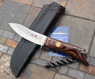 Early Original Al Mar Gunstock Fixed Blade