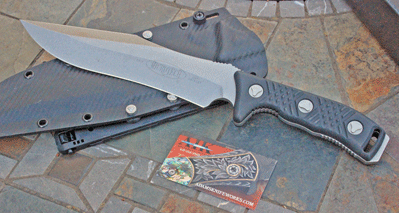 Microtech ARBITER Fixed Blade Survival Combat Knife w/ 204P