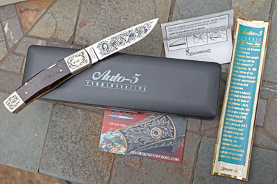 Browning Seki Japan AUTO 5 Limited Lockback w/ Cocobolo