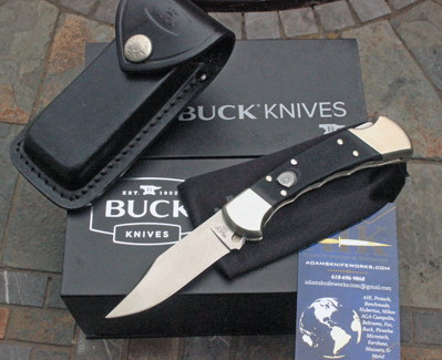 FINGER GROOVED Buck 112 Ranger ELITE AUTO w/ S30V