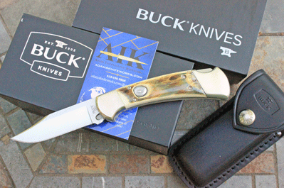CUSTOM Buck/AIK 112 Ranger ELITE w/File Work & Mammoth Ivory