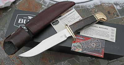 Buck Custom Shop Model 119 Skinner w/Palm Wood & S30V