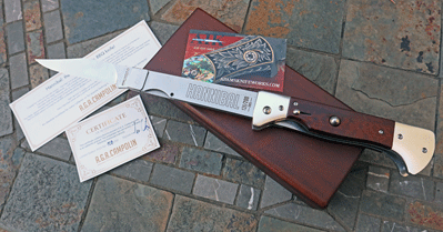 AGA Campolin HANNIBAL Limited Edition BAR-B-Q Switchblade