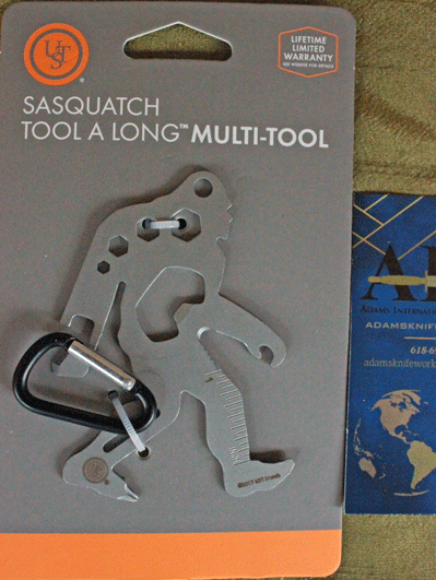 Tool A Long Sasquatch Survival Keyring