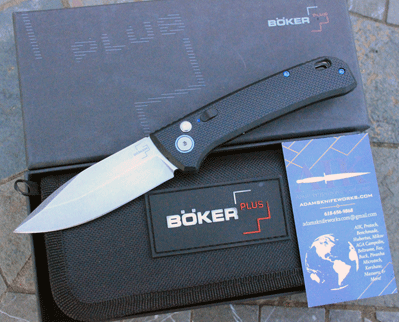 Boker PLUS FRND Ultra Thin Ultra Light Auto w/D2 & Safety