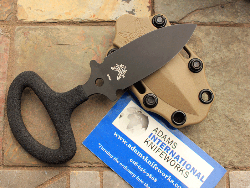 Benchmade Model 175BKSN Backup Chisel Ground Dagger, Adams International Knifeworks