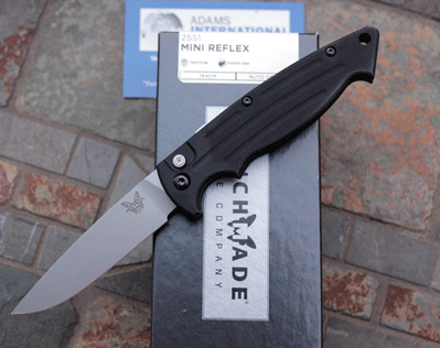 Benchmade 2551 Mini Reflex II Auto w/Satin Blade