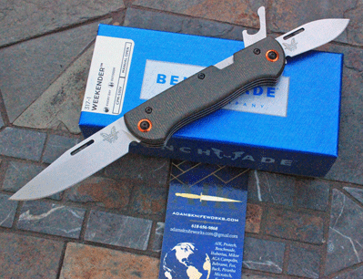 Benchmade WEEKENDER 317-1 Dual Blade Slip Joint w/Micarta & S30V