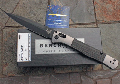 Benchmade AUTO FACT Model 4170BK Axis Auto w/Carbon Fiber & S90V