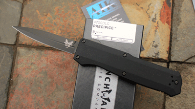 Benchmade PRECIPICE Model 4700DLC Front Opener Auto In/Out