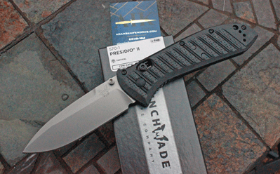 Benchmade Presidio II Model 570-1 Axis Lock Folder (Manual Open)