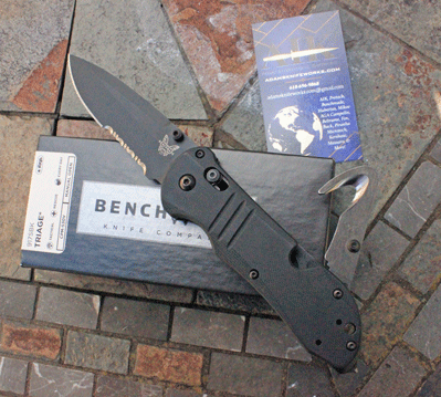 Benchmade TRIAGE Axis Lock Rescue Knife Model 917SBK
