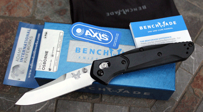 Benchmade Model 940-2 Osborne Axis Folder w/ G-10 & CPM-S30V