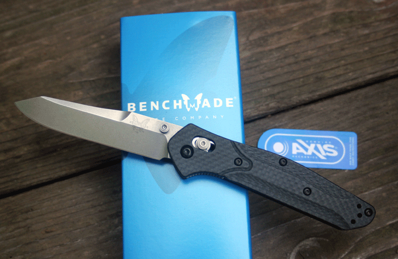 Benchmade Model 9401 Osborne Axis Folder w/ Carbon Fiber & S90V, Adams