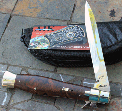 AIK BROWN RECLUSE WASP w/Hellrazor Bolsters & Desert Ironwood