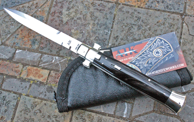 AIK BROWN RECLUSE MALTESE CROSS Bolster w/ Horn & CPM-154