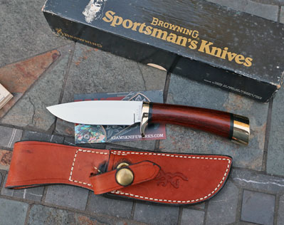 1980's era Browning USA Drop Point Hunter