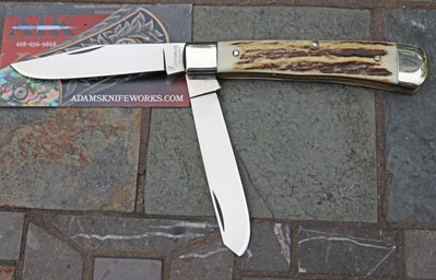 Browning Germany Trapper Pattern w/ Genuine Stag