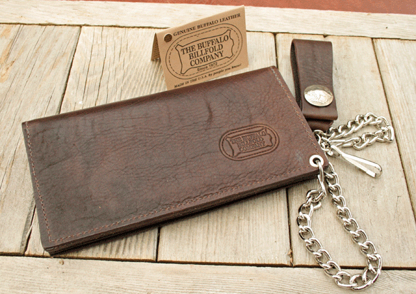 Buffalo Billfold Co Buffalo Leather Truckers / Bikers Wallet