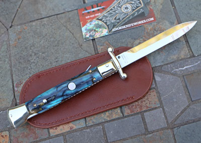 CUSTOM AIK/CAMPOLIN 9" Swing Guard w/ & Bayonet Blade