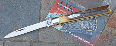 1980 CASE XX USA Stag 10 dot Doctor's Knife