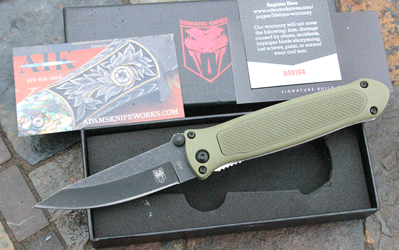 LINDER/COBRATECH Double Action Manual or Auto Liner Lock Auto