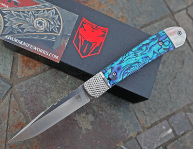 AIK/ Cobratec Bolster Release Auto Trapper w/ Blue Abalone