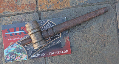 Custom Handmade Hammerhead Tobacco Pipe by Jeff Cover