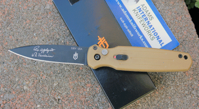 Coyote Brown Gerber Applegate / Fairbairn MINI COVERT AUTO