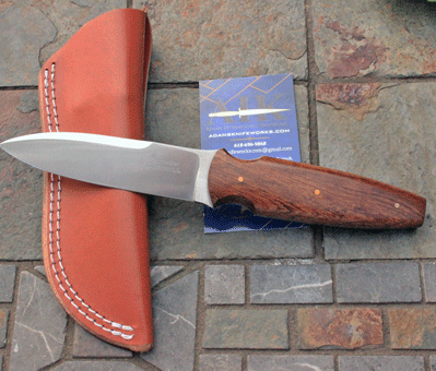 Craig Schneider Handmade STINGER-SE Tactical EDC w/ Rosewood