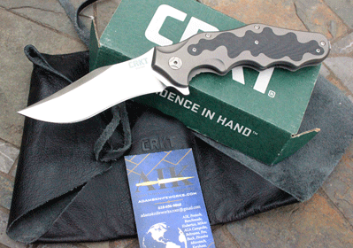 CRKT Ken Onion Designed MOTLEY Titanium Frame Lock Flipper