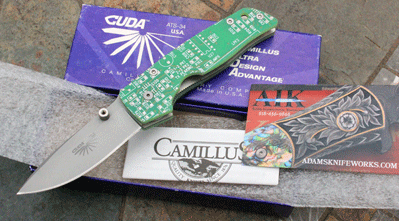 Camillus Circuit Board Handles Liner Lock Folder
