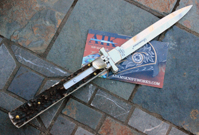 Campolin Maltese Cross DOMINUS Lever Action Auto w/ Genuine Stag
