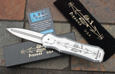 Piranha Silver EXCALIBUR Front Opener