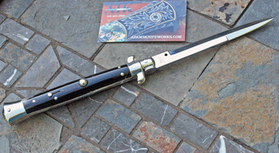 Vintage 50's FABICO ITALY 11" Italian Classic Picklock w/Horn