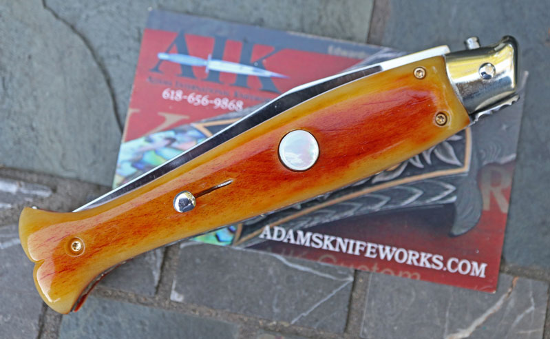 AIK Italian Fishtail Classic w/ Amber Bone, File AWork & More!